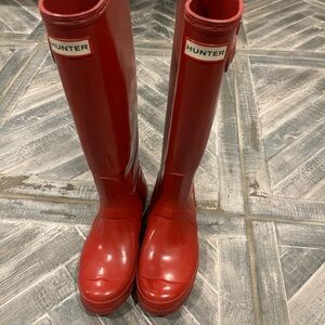Hunter Classic Red Waterproof Boots
